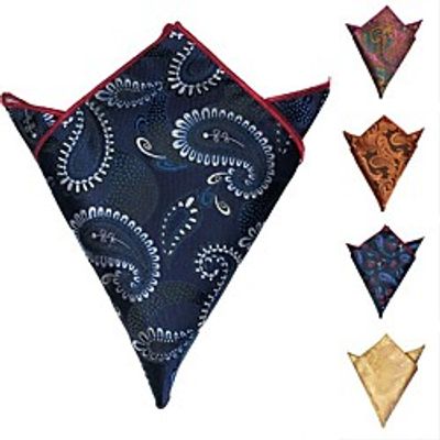 Women's Work Pocket Squares - Jacquard Lightinthebox