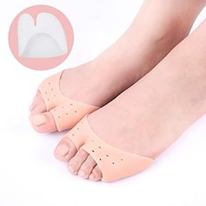 Toe Covers Toe Protectors for Women Silicone Toe Pouches Gel Pads Pointe Shoes Protectors Gel Sock Pads Ballet Dance Toe Caps with Breathable Hole for Ball of Foot Metatarsal Lightinthebox