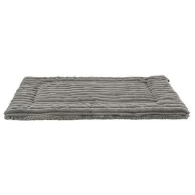 Trixie Lonni Corduroy Plush Lying Mat For Dogs - Grey 130X90Cm
