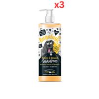 Bugalugs Mango & Banana Shampoo 500ml (16.9 Fl Oz) (Pack of 3)
