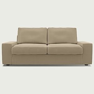IKEA Simply Linen KIVIK 2 Seat Sofa Cover Regular Fit With Piping Machine Washable Lightinthebox