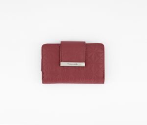 Womens Tab Indexer Wallet  Cabernet