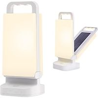 Camping Lantern Solar Lanterns 4400mAh Rechargeable Light 2-in-1 Dimmable Outdoor Waterproof Gear with USB Charging Lanterns for Power Outages Hiking Fish Emergency and Picnic Lightinthebox - thumbnail