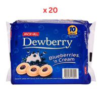 Jack N Jill Dewberry Blueberry (10X33G), 330G Pack Of 20 (UAE Delivery Only)