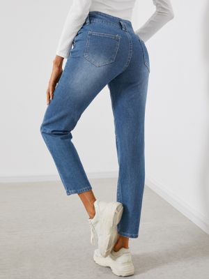 Casual Side Pockets Jeans Casual Side Pockets Jeans