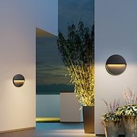 Led Wall Lamp,Outdoor Modern Style Metal Acrylic Wall Lamp, Suitable For Corridors, Entrances And Courtyards,Warm White 85-265V Lightinthebox