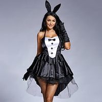 Bunny Girl Dress Outfits Adults' Women's Cosplay Performance Party Halloween Easter Easy Halloween Costumes Lightinthebox - thumbnail