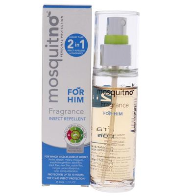 Mosquitno 2 In 1 Insect Repellent & Fragrance Personal Protection For Him (M) 50Ml Body Spray
