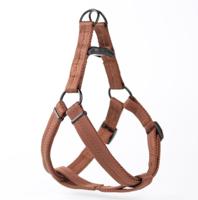 Helepet Adjustable Plain Dog Harness Brown Medium