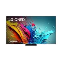 LG 65 Inch Qned Qned86 4K Smart Tv Ai Magic Remote Hdr10 Webos24 2024, Black (65Qned86T6A.Amve)