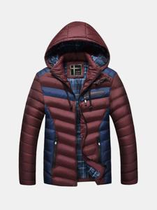Patchwork Cotton Padded Coat