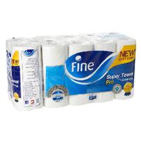 Fine Kitchen Paper Towel 60 x 2 Ply (10 x 2 Roll)