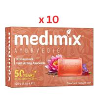 Medimix Ayurvedic Kumkumadi Soap 125gm Pack Of 10