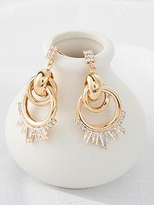 Fashion New Vintage Diamond Earrings