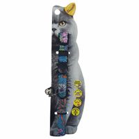 Swooosh Flower Of Ocean Safe Cat Collar - Blue