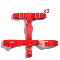 Zee.Dog Neopro Coral H-Harness Medium (Pack Of 3)