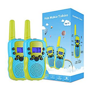 Walkie Talkies for Kids 22 Channels 2 Way Radio Toy with Backlit LCD Flashlight for 3-12 Year Old Boys Girls, 3 Miles Range for Outside, Camping, Hiking Lightinthebox