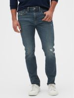 Distressed Slim Fit Jeans with GapFlex - thumbnail
