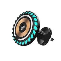 Magnetic wireless charger Car vent holder Phone holder Quick Charging Station charger for iPhone 14 12 13 11 Pro Max miniinthebox - thumbnail