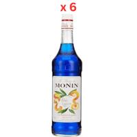 Monin Blue Lagoon Syrup - 1 Ltr Pack Of 6