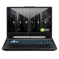 Asus TUF GAaming A15 FA506NC-HN003W, AMD Ryzen 5 7535HS, 16GB RAM, 512GB SSD, 15.6 Inch FHD 144HZ, 4GB NVIDIA GeForce RTX 3050, Windows 11 Home, English & Arabic Keyboard, Black