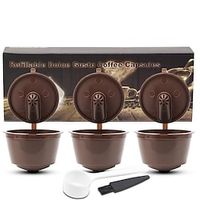 Refillable Dolce Gustó Coffee Capsule, MG Coffee 3rd Generation Reusable Holder Pod Compatible with Mini Me, Genio, Piccolo, Esperta and Circolo miniinthebox - thumbnail