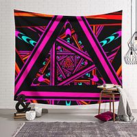 Wall Tapestry Art Decor Blanket Curtain Hanging Home Bedroom Living Room Decoration Polyester Tunnel miniinthebox - thumbnail