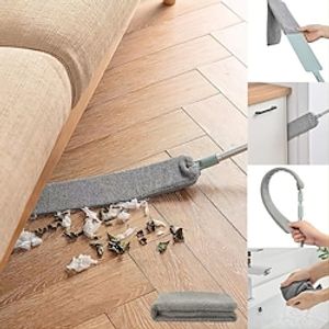 1pc Dust Cleaner, Microfiber Duster, Retractable Gap Dust Cleaning Artifact, Long Handle Microfiber Brush miniinthebox