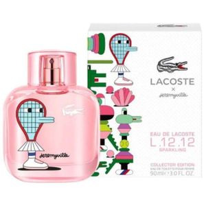 Lacoste Eau De Lacoste L.12.12 Sparkling Collector Edition X Jeremyville Women Edt 90ML