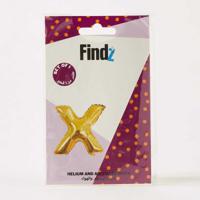 Findz Solid Letter 'X' Helium Balloon