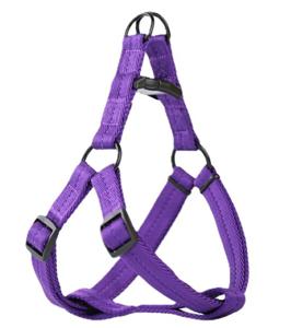 Helepet Adjustable Plain Dog Harness Purple Small