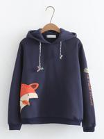 Cute Cartoon Printed Women Hoodies - thumbnail