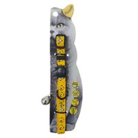 Swooosh Angry Birds Nylon Safe Cat Collar - Yellow