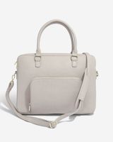 Stackers Laptop Bag Taupe - thumbnail