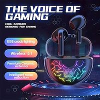 T35 Wireless Earbuds 2023 New Headphones HiFi Stereo In-Ear Earbud With RGB Light Wireless Earphones Sport Headset For Android IOS Lightinthebox - thumbnail