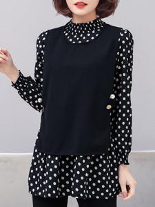 Polka Dot Two-piece Outfits