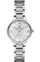 Beverly Hills Polo Club Women's Quartz Movement Watch, Analog Display and Metal Strap - BP3235X.320, Silver