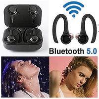TWS Bluetooth Earphones with Microphones Sport Ear Hook Bluetooth Headset 8D Hifi Stereo Earbuds TWS In Ear Headphones Lightinthebox - thumbnail