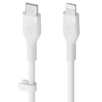 Belkin USB-C Cable with Lightning Connector, White (CAA009bt3MWH)