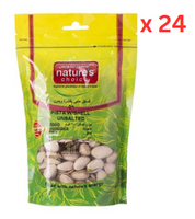 Natures Choice Pista With Shell Unsalted, 200 gm Pack Of 24 (UAE Delivery Only)