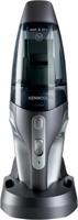 Kenwood Wet & Dry Cordless Handheld Vacuum Cleaner With 14.8V Lithium-Ion Battery, 500ml Dust Capacity, 120ml Liquid Capacity For Home, Office And Car Hvp19.000Si Black/Silver