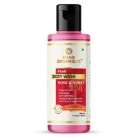 Khadi Organique Rose Honey Body Wash 210ml