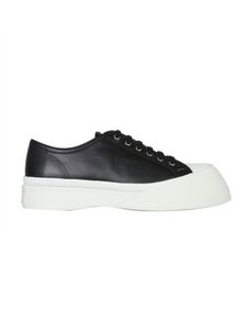 Pablo Black Leather Sneakers