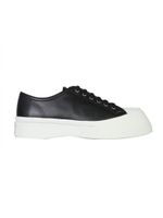 Pablo Black Leather Sneakers - thumbnail