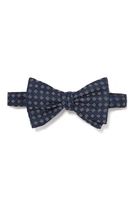 Diamond Print Silk Bow Tie Diamond Print Silk Bow Tie