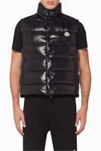 Lacquered Nylon Quilted Gilet