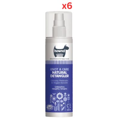Hownd Knot A Care Natural Dog Detangler 250ml (Pack of 6)