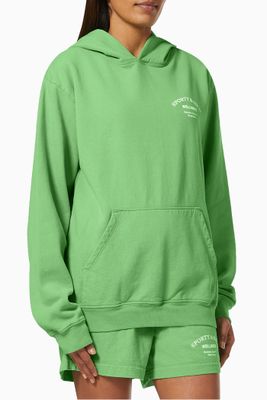 Wellness Studio Hoodie in Cotton
