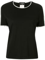 Chanel Pre-Owned 1996 round neck T-shirt - Black