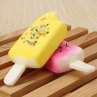 Ice-lolly Popsicle Squishy Toy Charm PU Phone Strap Decor Random Color Gift